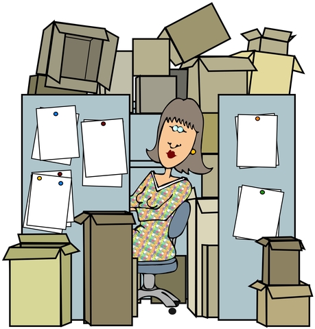 Ways to manage stress - declutter